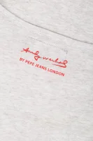 t-shirt jasmine andy warhol | regular fit Pepe Jeans London grau