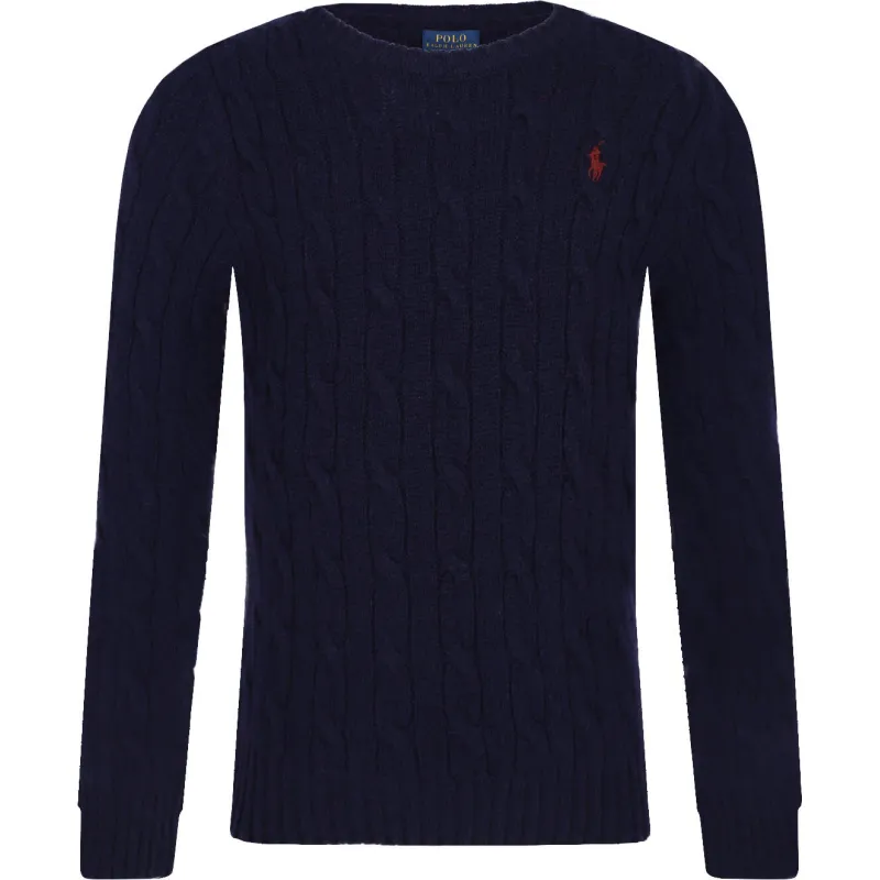POLO RALPH LAUREN CABLE CN-SWEATER-PULLOVER