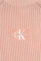 pullover | regular fit |mit zusatz von wolle CALVIN KLEIN JEANS rosa