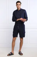 leinen hemd | regular fit Vilebrequin dunkelblau