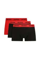 Boxershorts 3-pack Hugo Bodywear rot