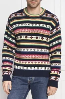 woll pullover | regular fit Kenzo dunkelblau