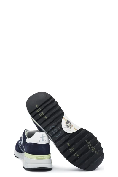 Sneakersy LANDER | z dodatkiem skóry Premiata dunkelblau