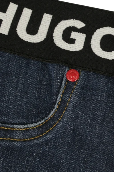 Jeans | Slim Fit HUGO KIDS dunkelblau