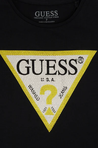 T-shirt | Regular Fit Guess schwarz