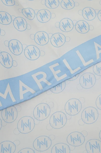 Seiden tuch Marella himmelblau