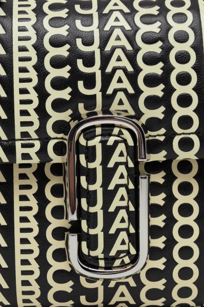 Leder umhängetasche THE Monogram J MARC Marc Jacobs schwarz