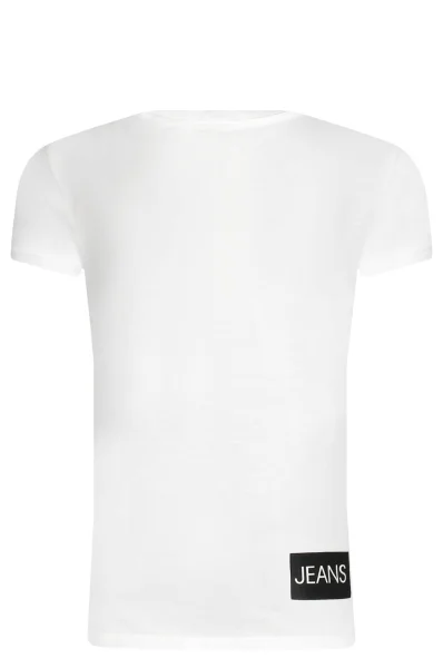 T-shirt INSTITUTIONAL | Slim Fit CALVIN KLEIN JEANS weiß