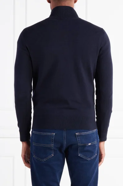Pullover Kanobix | Regular Fit |mit zusatz von kaschmir BOSS ORANGE dunkelblau