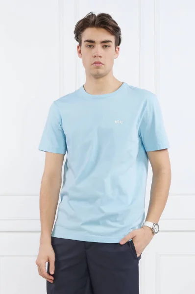 T-shirt | Regular Fit BOSS GREEN himmelblau