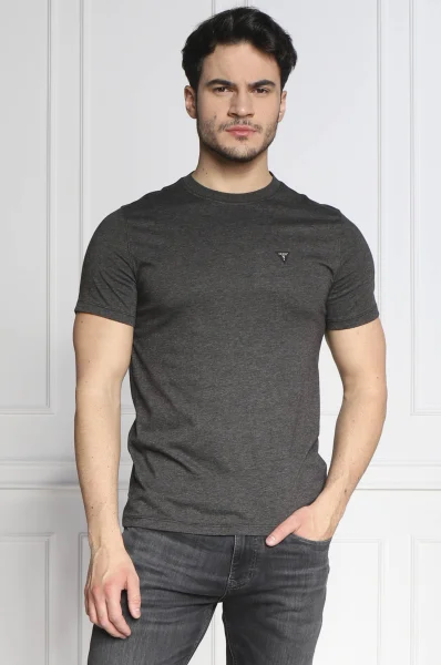 T-shirt TEKY | Slim Fit |stretch GUESS Graphit