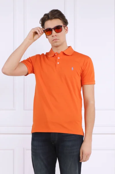 Polo | Slim Fit | pique POLO RALPH LAUREN orange