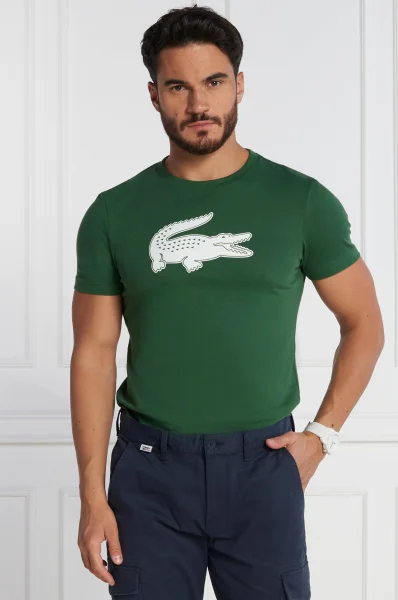 Tee-shirt & turtle neck shirt Lacoste grün