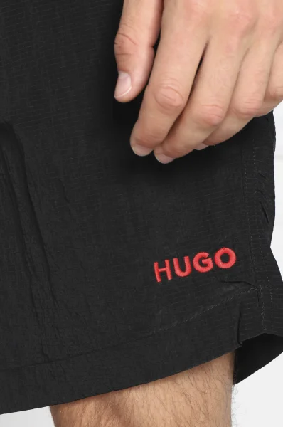 badeshorts fuji | regular fit Hugo Bodywear schwarz