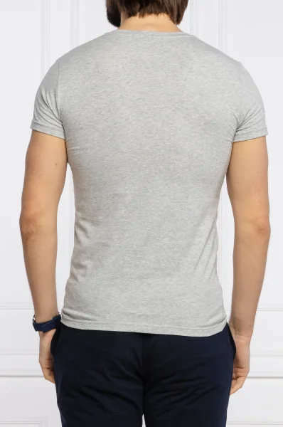 t-shirt | slim fit Emporio Armani aschfarbig