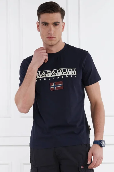 T-shirt s-ayas | Regular Fit Napapijri dunkelblau