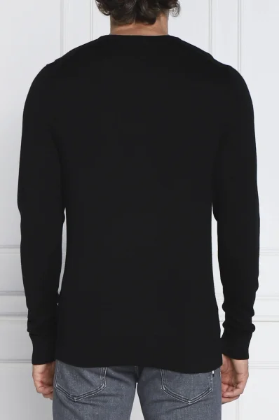 woll pullover | regular fit Calvin Klein schwarz