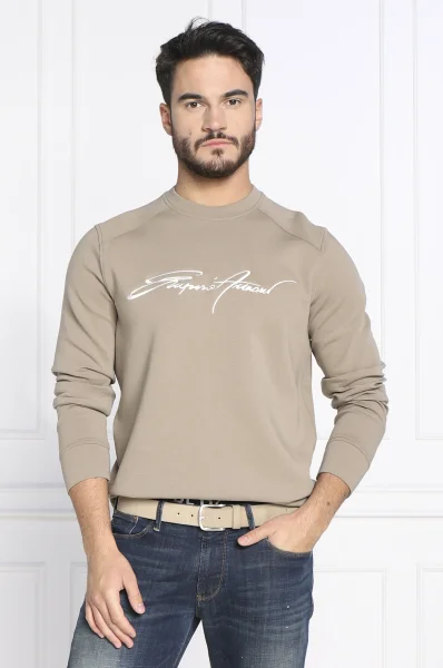 sweatshirt | regular fit Emporio Armani beige