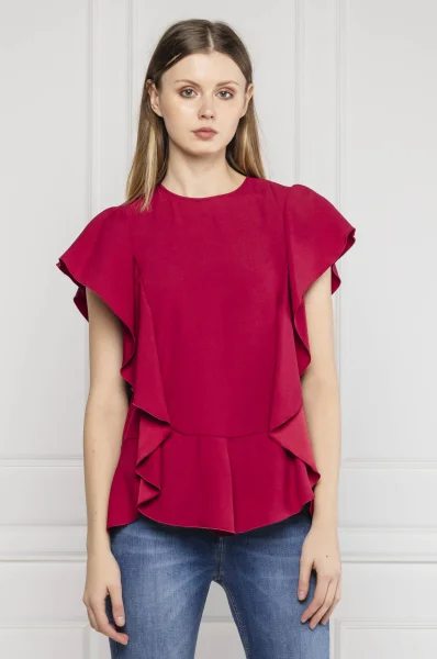 bluse | regular fit Red Valentino rot