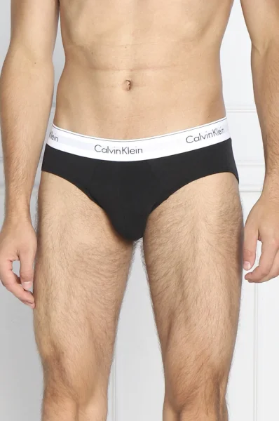 slips 3-pack Calvin Klein Underwear schwarz