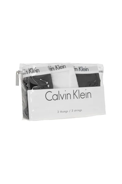 strings 3-pack Calvin Klein Underwear schwarz