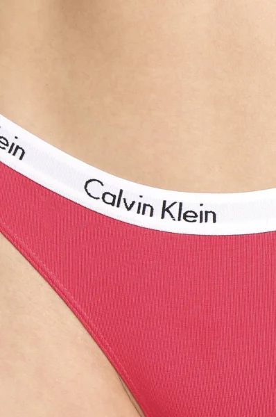 Stringi 3-pack Calvin Klein Underwear rosa