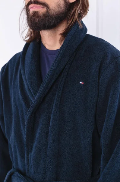 bademantel icon bathrobe Tommy Hilfiger dunkelblau