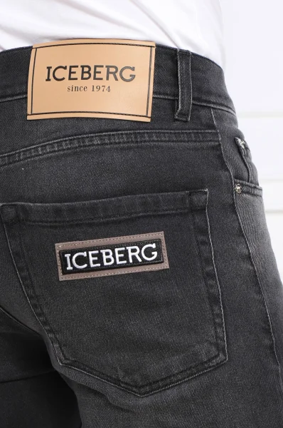 Jeans | Slim Fit Iceberg schwarz