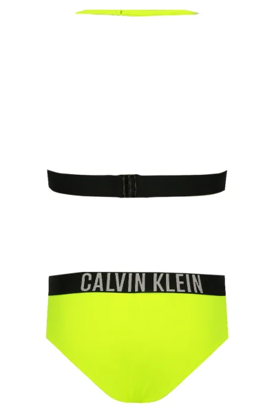 TRIANGLE BIKINI SET Calvin Klein Swimwear Limette