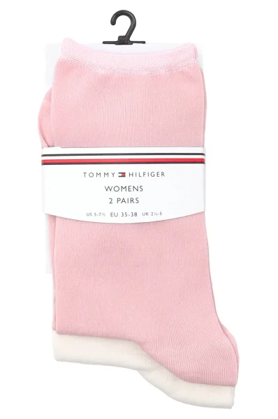 Socken 2-pack Tommy Hilfiger puderrosa