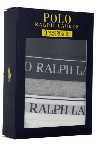 slips 3-pack POLO RALPH LAUREN schwarz