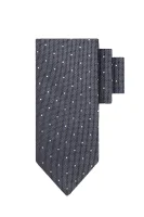 Seiden krawatte H-TIE 7,5 CM BOSS BLACK dunkelblau