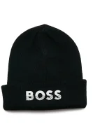 mütze |mit zusatz von wolle BOSS Kidswear schwarz