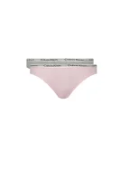 slips 2-pack Calvin Klein Underwear puderrosa