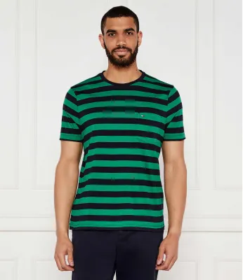 T-shirt Tommy Hilfiger | Grün Regular Fit MW0MW37283