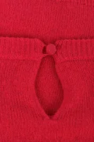 Kaszmirowy sweter Emporio Armani fuchsia