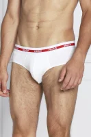 slips 2-pack hip brief Hugo Bodywear weiß